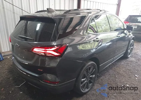 2022 Chevrolet Equinox Fwd Rs from USA, damaged, VIN 3GNAXMEV8NS120065